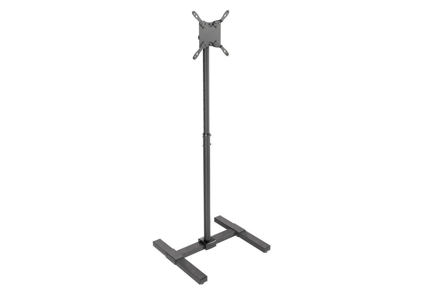 RICOO Bildschirmständer für Touchscreens und Präsentationsbildschirme FS0522 TV-Ständer, (bis 42 Zoll, VESA 75x75 bis 200x200, 20 kg Belastbarkeit, für 13-42 Zoll (33-107 cm) Bildschirm-Diagonale, TV Standfuß Fernseher Stativ ausziehbar höhenverstellbar neigbar) von RICOO