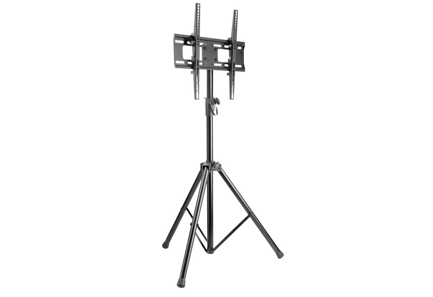 RICOO Teleskop TV Stand für 32"-55" höhenverstellbar ausziehbar FS0844 TV-Ständer, (bis 55 Zoll, bis VESA 400x400, 35 kg Belastbarkeit, für 81-140 cm (32"-55) Bildschirm-Diagonale, TV Standfuß Fernseher Stativ ausziehbar höhenverstellbar neigbar) von RICOO