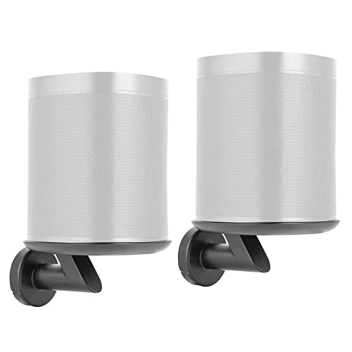 RICOO Lautsprecher Wandhalterung, für Sonos-Play:1, Lautsprecher Halterungen Wand, LH054, Lautsprecher Halter, 2er Set, Boxen Wandhalterung, Lautsprecherwandhalterungen von RICOO