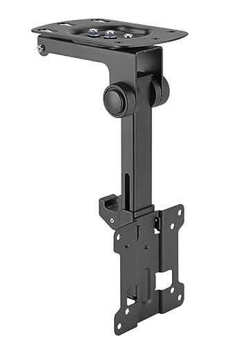 RICOO TV Deckenhalterung Schwenkbar Fernseher Halterung Decke Klappbar für 13-27 Zoll Bildschirm-Halterung Dachschräge D0411 Fernsehhalterung Decken-Halter Flach Smart OLED Curved VESA 100 x 100 RICOO TV Deckenhalterung Schwenkbar Fernseher Halterung Decke Klappbar für 13-27 Zoll Bildschirm-Halterung Dachschräge D0411 Fernsehhalterung Decken-Halter Flach Smart OLED Curved VESA 100 x 100 von RICOO