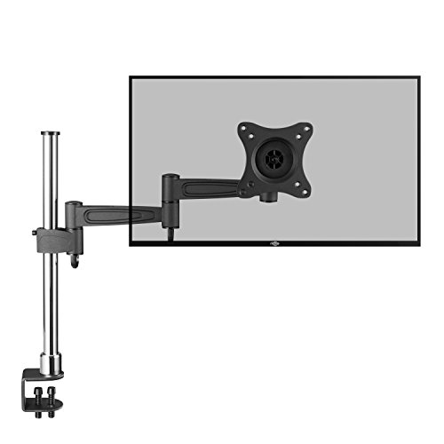 RICOO Monitor Halterung Tisch, VESA Tischhalterung für 13-30 Zoll, Monitorhalterung 1 Monitor Arm TS2111, Bildschirmhalterung Neigbar Schwenkbar Monitorarm Bildschirm Halterung Halter Monitorhalter von RICOO