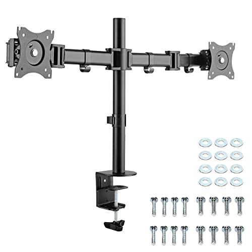 RICOO Monitorhalterung Monitor Halterung 2 Monitore Bildschirmhalterung Ständer für 15-27 Zoll PC Bildschirm TS5811 Arme für Computermonitore Monitor-Arm Stand Tischhalterung Halter Monitorhalter RICOO Monitorhalterung Monitor Halterung 2 Monitore Bildschirmhalterung Ständer für 15-27 Zoll PC Bildschirm TS5811 Arme für Computermonitore Monitor-Arm Stand Tischhalterung Halter Monitorhalter von RICOO