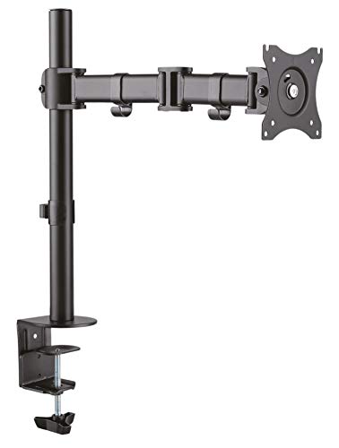 RICOO Monitorarm Monitorhalterung Monitor Halterung Bildschirmhalterung für 12-29 Zoll Bildschirm Ständer TS5711 Tisch Arm für Computermonitor Schreibtisch Tischhalterung Monitor-Halter VESA 75 & 100 von RICOO