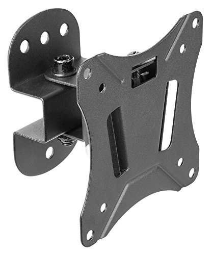 RICOO Monitor Halterung Wandhalterung Bildschirmhalterung Monitorhalterung für 13-27 Zoll Flach Monitorarm Schwenkbar Neigbar S7111 Computer Curved PC Bildschirm Wand-Halter VESA 75 x 75 100 x 100 mm von RICOO