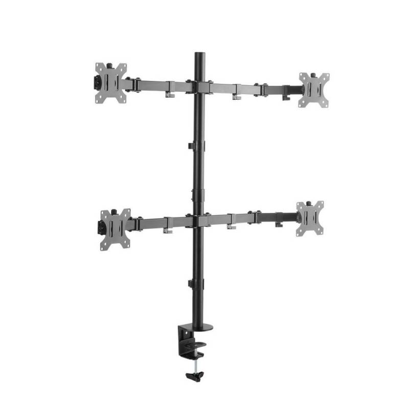 RICOO TS2811 Monitor-Halterung, (bis 32 Zoll, 1-tlg., Tischhalterung 4 Monitore Monitorständer Bildschirm Halter schwenkbar) von RICOO