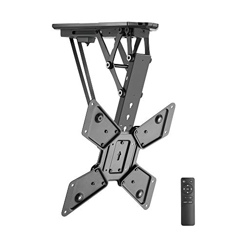 RICOO TV Deckenhalterung Elektrisch Klappbar Fernsehhalterung für 23-55 Zoll Fernseher Halterung Decke SE0544 Smart Decken-Montage Dachschräge Lift Deckenhalterung bis 30 kg & VESA 400 x 400 mm RICOO TV Deckenhalterung Elektrisch Klappbar Fernsehhalterung für 23-55 Zoll Fernseher Halterung Decke SE0544 Smart Decken-Montage Dachschräge Lift Deckenhalterung bis 30 kg & VESA 400 x 400 mm von RICOO