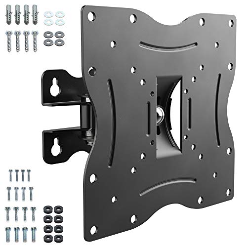 RICOO TV Wandhalterung Schwenkbar Fernseher Halterung für 13-32 Zoll Schwenkarm Fernsehhalterung für Wand R12 Wand-Halter Neigbar Flach Smart OLED Curved Fernseh-Arm bis 30-Kg & VESA 200 x 200 mm von RICOO