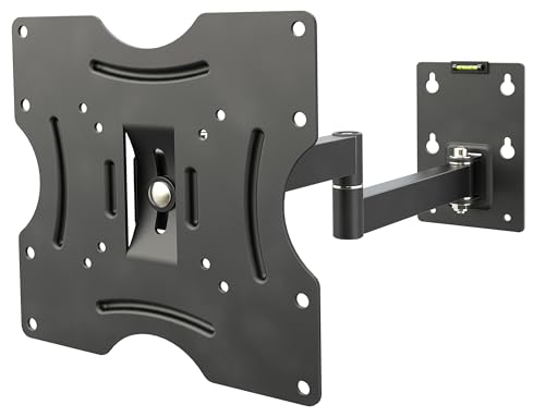 RICOO TV Wandhalterung Schwenkbar Fernseher Halterung Schwenkarm für 13-32 Zoll Fernsehhalterung für Wand R02-22 Wand-Halter Neigbar Flach OLED Curved Fernseh-Arm bis 30 Kg & VESA 200 x 200 mm RICOO TV Wandhalterung Schwenkbar Fernseher Halterung Schwenkarm für 13-32 Zoll Fernsehhalterung für Wand R02-22 Wand-Halter Neigbar Flach OLED Curved Fernseh-Arm bis 30 Kg & VESA 200 x 200 mm von RICOO