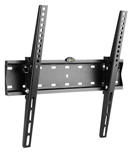 RICOO TV Wandhalterung Fernseher Flach Neigbar für 32-65 Zoll, Universal TV Halterung N2144, Fernsehhalterung für Wand, Wandhalterung Fernseher 55 Zoll, bis 40 Kg mit max. VESA 400x400 mm von RICOO