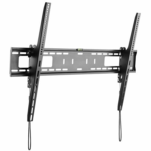 RICOO TV Wandhalterung Fernseher Flach Neigbar für 60-100 Zoll, Universal TV Halterung N2396, Fernsehhalterung für Wand, Wandhalterung Fernseher 65 Zoll, bis 75 Kg mit max. VESA 900x600 mm von RICOO