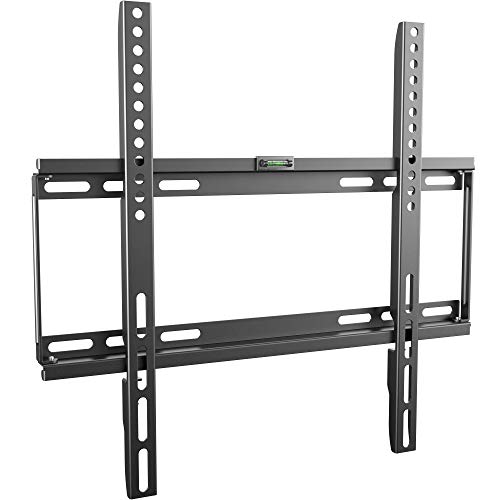 RICOO TV Wandhalterung Fernseher Flach Ultra Slim für 26-55 Zoll, Universal TV Halterung F0144, Fernsehhalterung für Wand, Wandhalterung Fernseher 55 Zoll, bis 75 Kg, max. VESA 400x400 mm, Fest von RICOO