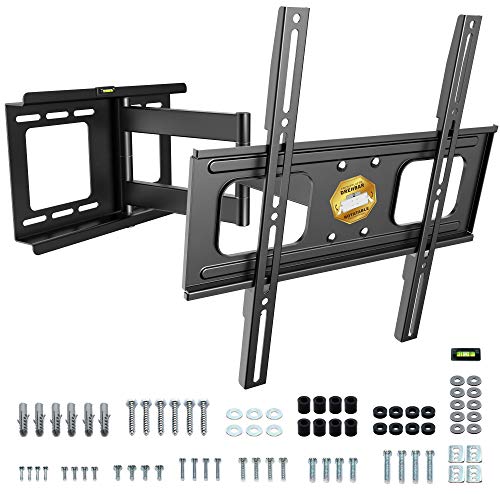 RICOO TV Wandhalterung Fernseher Halterung Schwenkarm für 32-60 Zoll Fernsehhalterung Schwenkbar Neigbar für Wand S2544 Fernseh-Arm Smart Flach OLED Curved Bildschirm bis 45-Kg & VESA 400 x 400 RICOO TV Wandhalterung Fernseher Halterung Schwenkarm für 32-60 Zoll Fernsehhalterung Schwenkbar Neigbar für Wand S2544 Fernseh-Arm Smart Flach OLED Curved Bildschirm bis 45-Kg & VESA 400 x 400 von RICOO