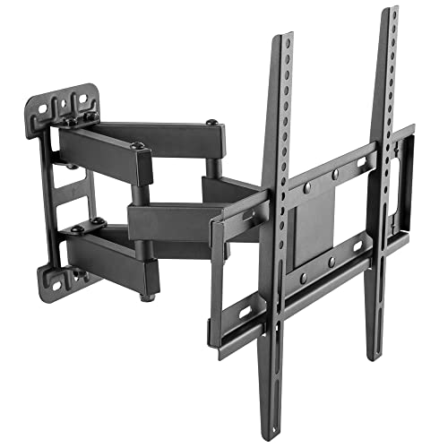 RICOO TV Wandhalterung Fernseher Halterung Schwenkbar für 32-55 Zoll Neigbare Fernsehhalterung für Wand S7744 Wandhalter Schwenkarm Flach Curved OLED Fernseh-Arm bis 45 Kg & VESA 400 x 400 mm RICOO TV Wandhalterung Fernseher Halterung Schwenkbar für 32-55 Zoll Neigbare Fernsehhalterung für Wand S7744 Wandhalter Schwenkarm Flach Curved OLED Fernseh-Arm bis 45 Kg & VESA 400 x 400 mm von RICOO