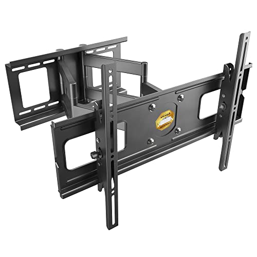 RICOO TV Wandhalterung Fernseher Schwenkbar Neigbar für 40-75 Zoll, Universal TV Halterung R06, Fernsehhalterung für Wand, Wandhalterung Fernseher 55 Zoll bis 95 Kg mit max. VESA 600x400 mm von RICOO