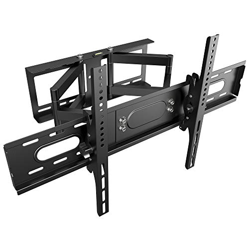 RICOO TV Wandhalterung Fernseher Halterung Fernsehhalterung für Wand für 42-75 Zoll Universal Smart Flach Curved Schwenkarm R28-XL Schwenkbar Neigbar Fernseh-Arm bis 75 Kg & VESA 600 (400) x 400 mm RICOO TV Wandhalterung Fernseher Halterung Fernsehhalterung für Wand für 42-75 Zoll Universal Smart Flach Curved Schwenkarm R28-XL Schwenkbar Neigbar Fernseh-Arm bis 75 Kg & VESA 600 (400) x 400 mm von RICOO