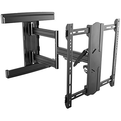 RICOO TV Wandhalterung Fernseher Halterung Fernsehhalterung für Wand für 45-85 Zoll Universal Smart Flach OLED Curved Schwenkarm S5744-B Schwenkbar Neigbar Fernseh-Arm bis 50 Kg & VESA 400 x 400 mm RICOO TV Wandhalterung Fernseher Halterung Fernsehhalterung für Wand für 45-85 Zoll Universal Smart Flach OLED Curved Schwenkarm S5744-B Schwenkbar Neigbar Fernseh-Arm bis 50 Kg & VESA 400 x 400 mm von RICOO