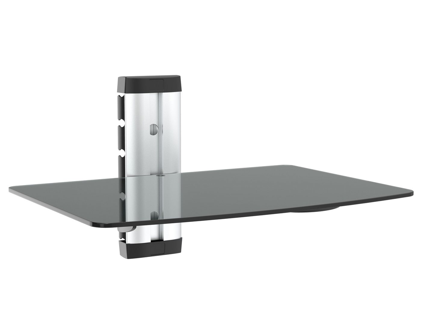RICOO Universelle Wandhalterung für HiFi-Geräte Wandregal Glas Rack DVD-S1 Halterung, (Hifi Rack mit Wandmontage Glasablage Regal für Konsole Wandmontage, Wand Regal aus Glas mit Kabelkanal Glaswandregal Glasplatte 5mm) RICOO Universelle Wandhalterung für HiFi-Geräte Wandregal Glas Rack DVD-S1 Halterung, (Hifi Rack mit Wandmontage Glasablage Regal für Konsole Wandmontage, Wand Regal aus Glas mit Kabelkanal Glaswandregal Glasplatte 5mm) von RICOO