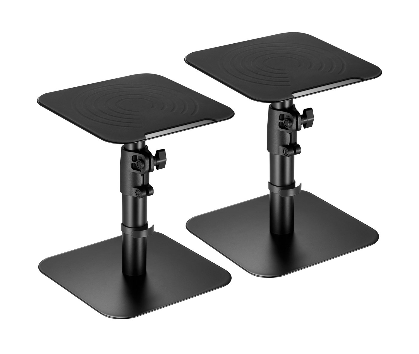 RICOO Universeller PC Lautsprecher Boxen Ständer Höhenverstellbar LH069-T Lautsprecherständer, (2 Stk. Ständer Lautsprecherhalter Tischhalter, 1-tlg., 2x Boxenständer Tischhalterung für Lautsprecher, Universelle Boxen Ständer für 2 Lautsprecherboxen belastbar bis 15Kg) RICOO Universeller PC Lautsprecher Boxen Ständer Höhenverstellbar LH069-T Lautsprecherständer, (2 Stk. Ständer Lautsprecherhalter Tischhalter, 1-tlg., 2x Boxenständer Tischhalterung für Lautsprecher, Universelle Boxen Ständer für 2 Lautsprecherboxen belastbar bis 15Kg) von RICOO