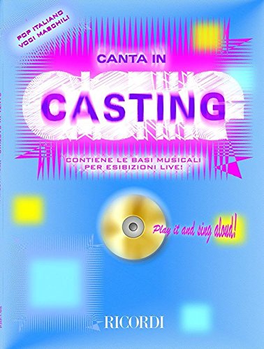 Canta in Casting +CD Voci Maschili von RICORDI
