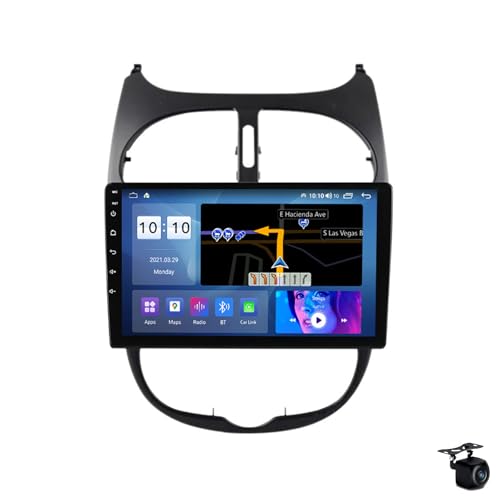 Android 14 Doppel-DIN-Autoradio für P-EUGEOT 206 2004–2008 GPS Navi Navigation 9 Zoll Multimedia-Video-Player eingebauter DSP FM BT Wifi SWC 4G 5G Carplay Plug and Play, M600S Android 14 Doppel-DIN-Autoradio für P-EUGEOT 206 2004–2008 GPS Navi Navigation 9 Zoll Multimedia-Video-Player eingebauter DSP FM BT Wifi SWC 4G 5G Carplay Plug and Play, M600S von RICUSHN
