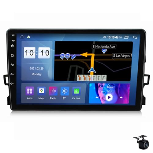 Android 14 Doppel-DIN-Autoradio für T-OYOTA AURIS 2006–2011 GPS Navi Navigation 9 Zoll Multimedia-Video-Player eingebauter DSP FM BT Wifi SWC 4G 5G Carplay Plug and Play, M200S Android 14 Doppel-DIN-Autoradio für T-OYOTA AURIS 2006–2011 GPS Navi Navigation 9 Zoll Multimedia-Video-Player eingebauter DSP FM BT Wifi SWC 4G 5G Carplay Plug and Play, M200S von RICUSHN