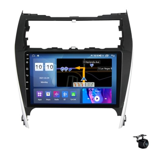 Android 14 Doppel-DIN-Autoradio für T-OYOTA CAMRY 2012–2014 GPS Navi Navigation 9 Zoll Multimedia-Video-Player eingebauter DSP FM BT Wifi SWC 4G 5G Carplay Plug and Play, M200S Android 14 Doppel-DIN-Autoradio für T-OYOTA CAMRY 2012–2014 GPS Navi Navigation 9 Zoll Multimedia-Video-Player eingebauter DSP FM BT Wifi SWC 4G 5G Carplay Plug and Play, M200S von RICUSHN