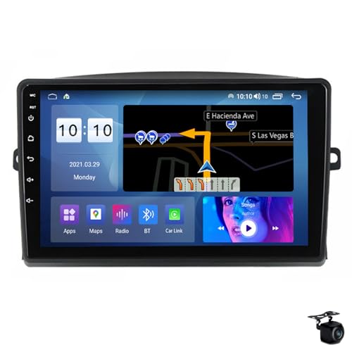 Android 14 Doppel-DIN-Autoradio für T-OYOTA SIENNA 2004–2010 GPS Navi Navigation 9 Zoll Multimedia-Video-Player eingebauter DSP FM BT Wifi SWC 4G 5G Carplay Plug and Play, M400S Android 14 Doppel-DIN-Autoradio für T-OYOTA SIENNA 2004–2010 GPS Navi Navigation 9 Zoll Multimedia-Video-Player eingebauter DSP FM BT Wifi SWC 4G 5G Carplay Plug and Play, M400S von RICUSHN