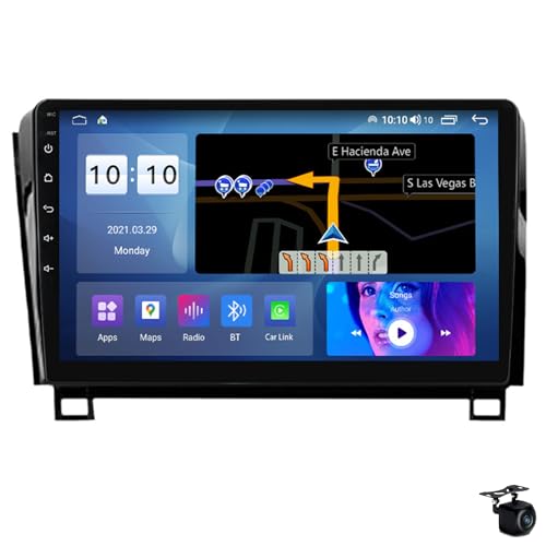 Android 14 Doppel-DIN-Autoradio für T-OYOTA TUNDRA 2007–2013 GPS Navi Navigation 9 Zoll Multimedia-Video-Player eingebauter DSP FM BT Wifi SWC 4G 5G Carplay Plug and Play, M600S Android 14 Doppel-DIN-Autoradio für T-OYOTA TUNDRA 2007–2013 GPS Navi Navigation 9 Zoll Multimedia-Video-Player eingebauter DSP FM BT Wifi SWC 4G 5G Carplay Plug and Play, M600S von RICUSHN