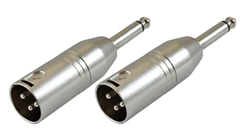 RIDEM Adapter XLR M/Klinke 6,3mm Mono von RIDEM