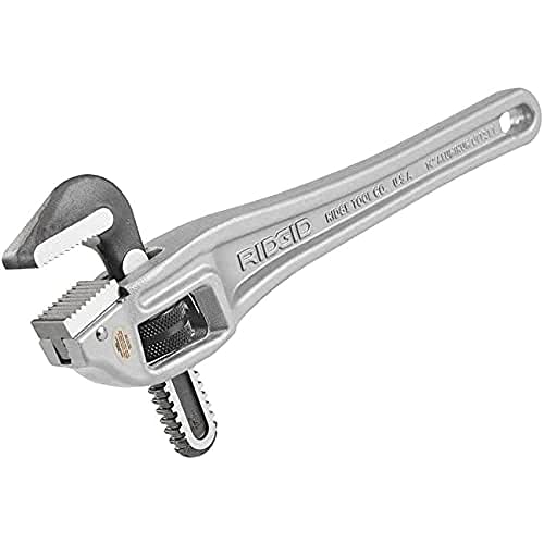 RIDGID 31120 Modell 14 Gekröpfte Rohrzange aus Aluminium, 14" Sanitär-Schraubenschlüssel von RIDGID