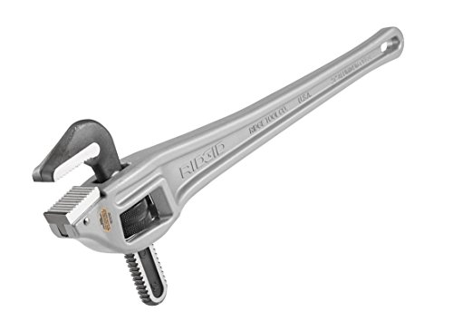 RIDGID 31130 Modell 24 Eckrohrzange aus Aluminium, 24" Sanitär-Schraubenschlüssel von RIDGID