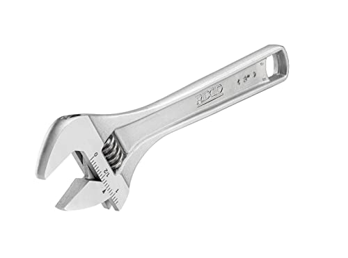 RIDGID 86907 Modell 758 Rollgabelschlüssel, 8" einstellbarer Schraubenschlüssel für metrische und SAE-Skala RIDGID 86907 Modell 758 Rollgabelschlüssel, 8" einstellbarer Schraubenschlüssel für metrische und SAE-Skala von RIDGID