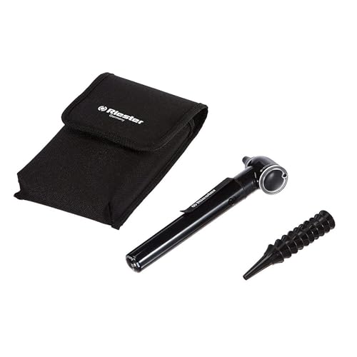 RIESTER - E-Scope Xenon-Otoskop 2,5V, mit direkter Xenon-Beleuchtung, im Beutel, schwarz, 31550 von E-Scope