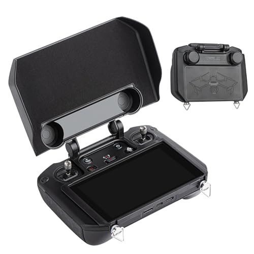 Mini 3 Pro 2-in-1 Controller Schutzhülle Sonnenblende für DJI RC PRO D I Mavic 3 Pro/Mini 3 Pro RC Fernbedienungs Schutz Bildschirm Monitor Abdeckung Drohnen Zubehör (für DJI RC Pro Controller) von RIGINADO