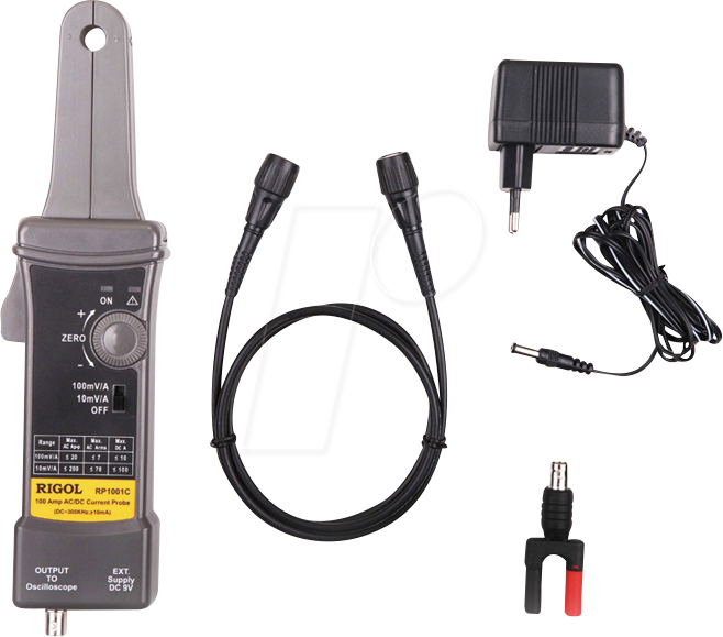 RIGOL RP1001C - Zangenadapter für RIGOL-Oszilloskope, bis 70 A, 300 kHz von RIGOL