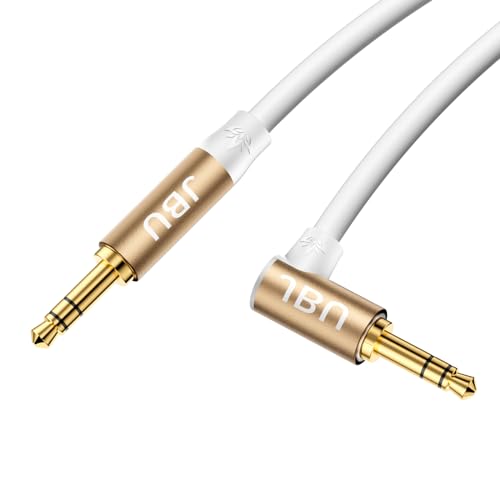 Aux Cable 3.5 mm Stereo Audio Cable,Jack Cable Hi-Fi,High-Quality Cable for Headphones, Mobile Phones, Cars, PCs, Stereo Systems, Speakers,MP3 Players (Rechtwinklig - 1.2M) von RIKSOIN