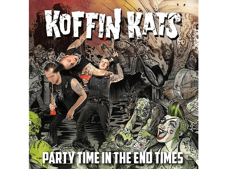 The Koffin Kats - Party Time In End Times (Lim.Ed./Col.Vinyl) (Vinyl) von RING OF FI
