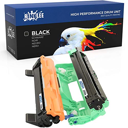RINKLEE DR1050 TN1050 Trommel & Toner kompatibel für Brother DCP-1510 DCP-1512 DCP-1610W DCP-1612W HL-1110 HL-1112 HL-1210W HL-1212W MFC-1810 MFC-1910W von RINKLEE