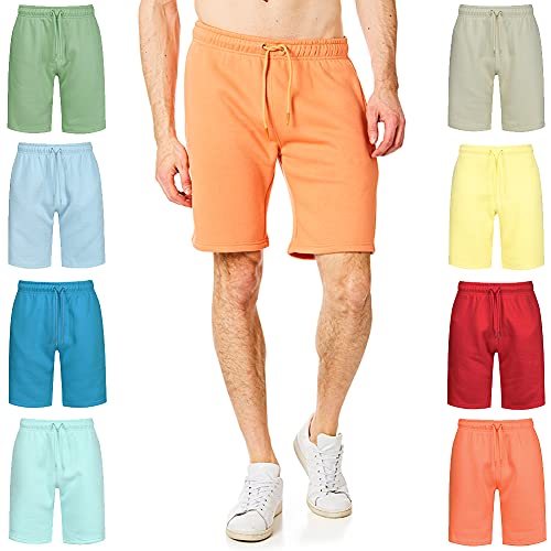 RIPT Performance Essentials RCSHO765_ORANG_S Herren-Jogginghose mit weicher Haptik, Orange, Größe S von RIPT Performance