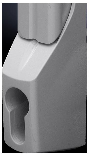 Rittal Komfortgriff RAL7035 TS 8611070 f.Profilhalbzylinder Rittal Komfortgriff RAL7035 TS 8611070 f.Profilhalbzylinder von RITTAL GmbH & Co. KG