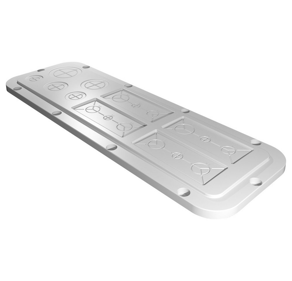 RITTAL Gehäusedeckel Rittal AX 2563.200 Flanschplatte (L x B) 149 mm x 447 mm Kunststoff G von RITTAL