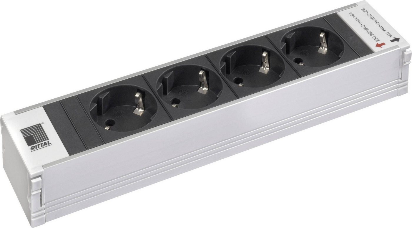 RITTAL Kabelkanal RITTAL Steckdosenmodul PSM 4x Schuko L250mm schwarz RITTAL Kabelkanal RITTAL Steckdosenmodul PSM 4x Schuko L250mm schwarz von RITTAL