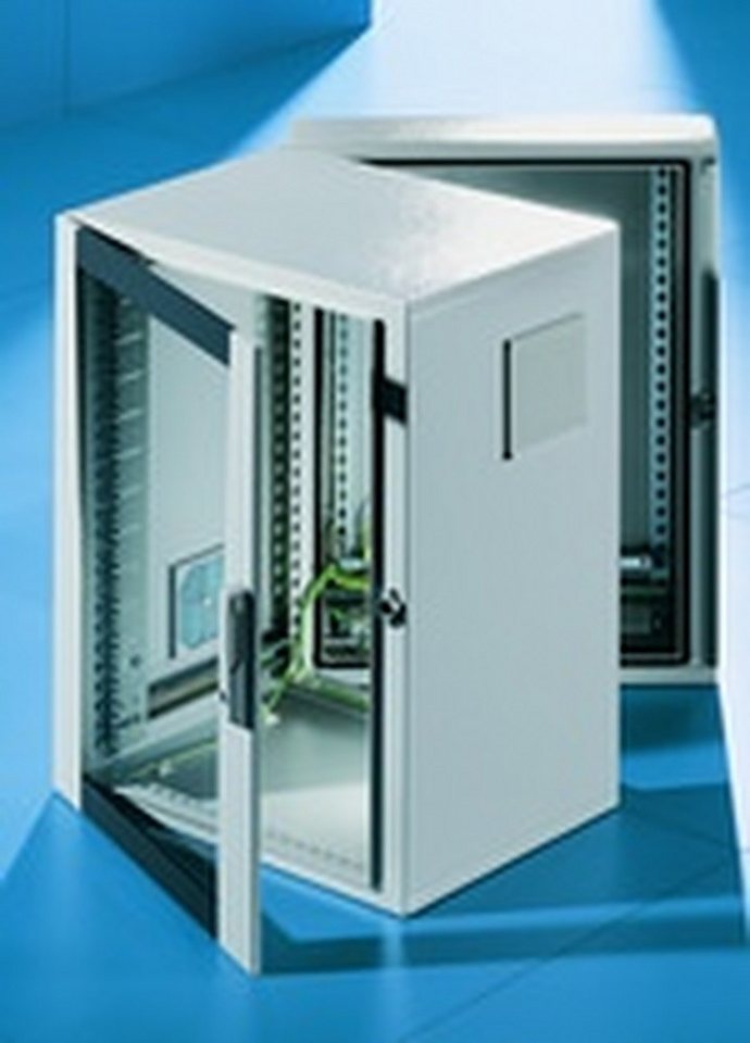 RITTAL Netzwerkschrank, Stahl 21HE B600xH1012xT573mm IP54 vorne pulverbeschichtet RITTAL Netzwerkschrank, Stahl 21HE B600xH1012xT573mm IP54 vorne pulverbeschichtet von RITTAL