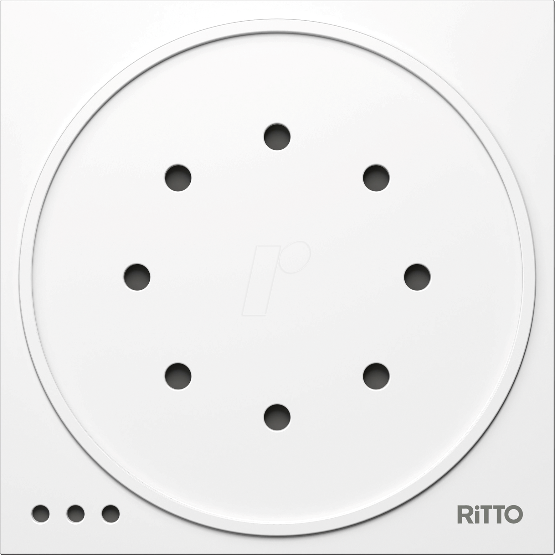 RITTO 1875970 - Modul für PORTIER Türsprechanlage, Türsprechmodul, weiß von RITTO