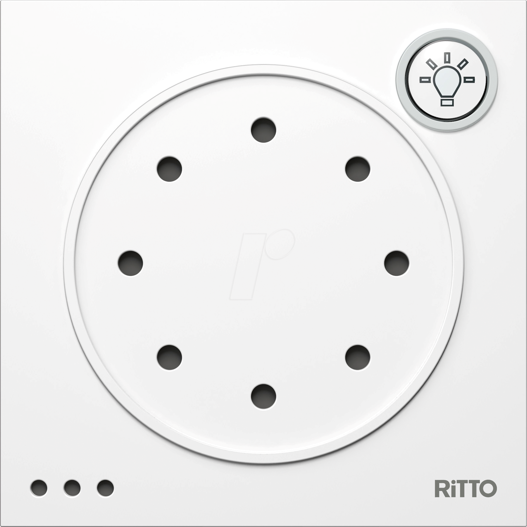 RITTO 1876070 - Modul für PORTIER Türsprechanlage, Türsprechmodul mit Lichttaste RITTO 1876070 - Modul für PORTIER Türsprechanlage, Türsprechmodul mit Lichttaste von RITTO