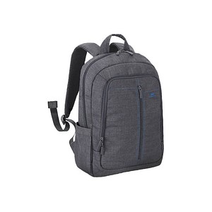 RIVACASE Laptop-Rucksack Alpendorf 7560 Kunstfaser grau bis 39,6 cm (15,6 Zoll) von RIVACASE