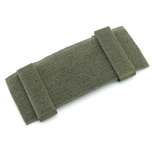 7,5x3" Molle-Patch Panel,Taktische Moral Klett Patches Board,Molle Zubehör Aufsatz Patch Halter,Molle-Klett-Panel,Molle Patches Klett Halterung Befestigungs für Rucksäcke Hunting Outdoor (Grün) von RIVDEE