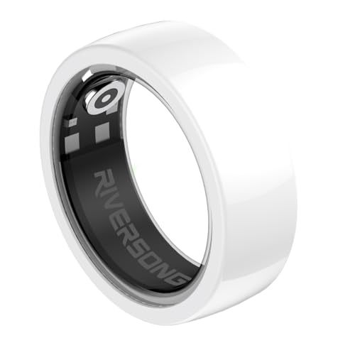 RIVERSONG Smart Ring mit Nano-Keramik-Design, 24/7 Herzfrequenz- und Schlafmonitor, SP02-Tracking, Aktivitäts- und Kalorien-Tracking, 3-Tage-Batterie, IP68 wasserdicht, kompatibel mit iOS & Android RIVERSONG Smart Ring mit Nano-Keramik-Design, 24/7 Herzfrequenz- und Schlafmonitor, SP02-Tracking, Aktivitäts- und Kalorien-Tracking, 3-Tage-Batterie, IP68 wasserdicht, kompatibel mit iOS & Android von RIVERSONG