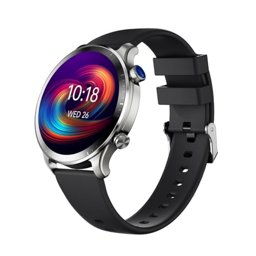 RIVERSONG smartwatch Herren, Damen, Sportband Motive 9 Pro, Amoled 1,43", 466 x 466 px, Bluetooth, Musiksteuerung, Schrittzähler etc. IP68, 100 Sport modi, Grau RIVERSONG smartwatch Herren, Damen, Sportband Motive 9 Pro, Amoled 1,43", 466 x 466 px, Bluetooth, Musiksteuerung, Schrittzähler etc. IP68, 100 Sport modi, Grau von RIVERSONG