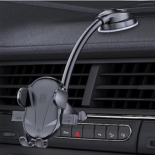 RIWPKFH Auto-Telefonhalterung, Metallschlauch-Auto-Telefonhalterung, Armaturenbrett-Handy-Ständer Unterstützung für 4,5-6,7 Zoll Mobile Windschutzscheibe Handyhalter RIWPKFH Auto-Telefonhalterung, Metallschlauch-Auto-Telefonhalterung, Armaturenbrett-Handy-Ständer Unterstützung für 4,5-6,7 Zoll Mobile Windschutzscheibe Handyhalter von RIWPKFH
